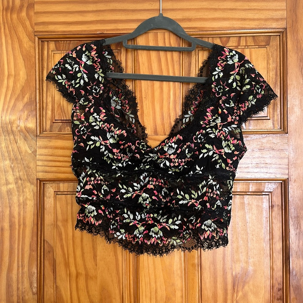 Free People Lace Bra Top